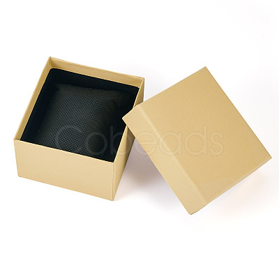 Square Paper Jewelry Bracelet Gift Boxes CON-TAC0010-91G-1