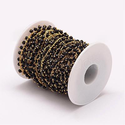 Handmade Glass Beaded Chains AJEW-P061-A08-1