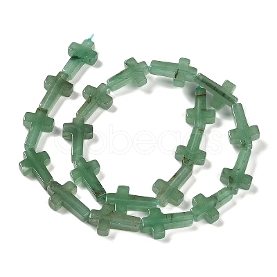 Natural Green Aventurine Beads Strands G-I337-A06-01-1