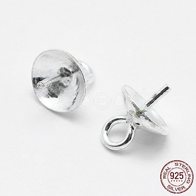 925 Sterling Silver Pendant Bails LS-STER-E050-08S-1