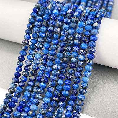 Natural Lapis Lazuli Beads Strands G-L587-B04-02-1