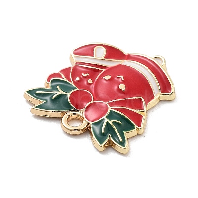 Christmas Theme Alloy Enamel Pendants X1-ENAM-D060-04C-1