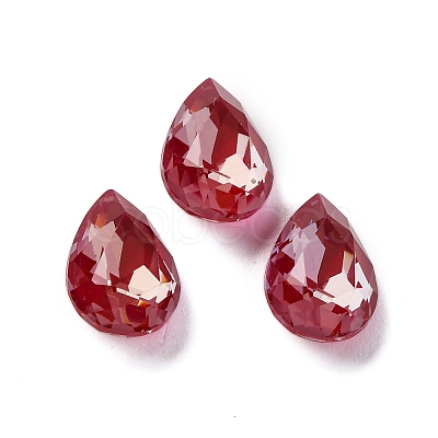 Glass Rhinestone Cabochons RGLA-A026-08A-208DE-1
