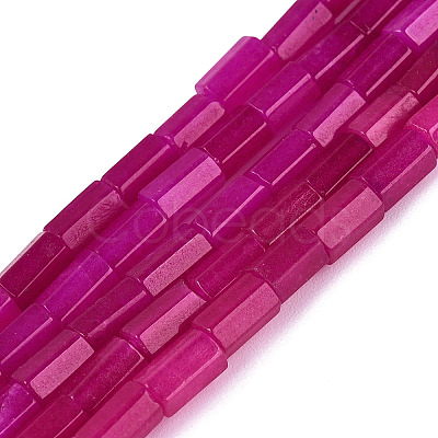 Dyed Natural Malaysia Jade Beads Strands GG-N002-01A-19-1