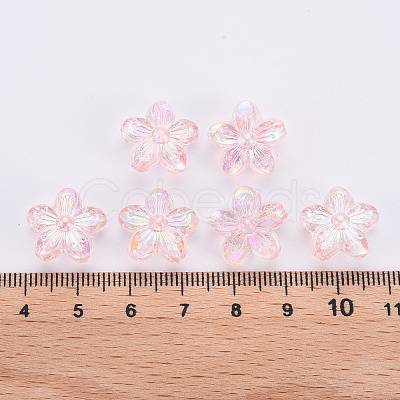 Transparent Acrylic Beads TACR-S154-45C-902-1