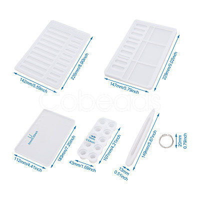 DIY Notebook & Pen Silicone Molds DIY-FW0001-07-1