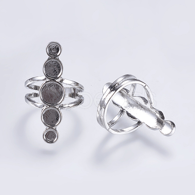 Alloy Pad Ring Settings X-PALLOY-K143-11P-1