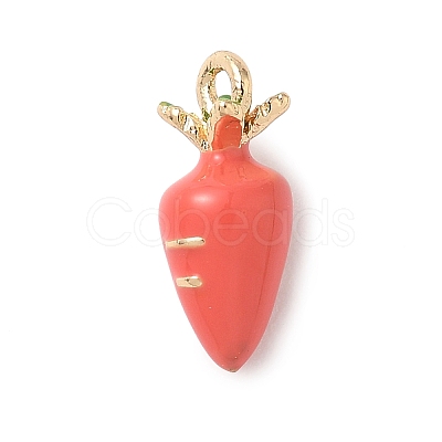 Alloy Enamel Pendants PALLOY-P314-02B-G-1