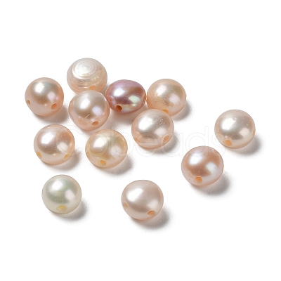 Natural Cultured Freshwater Pearl Beads Strands PEAR-P005-05A-02-1