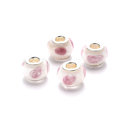 Handmade Lampwork European Beads LPDL-N001-088-F10-1