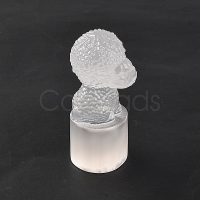 Natural Selenite Figurines DJEW-Q006-01H-1