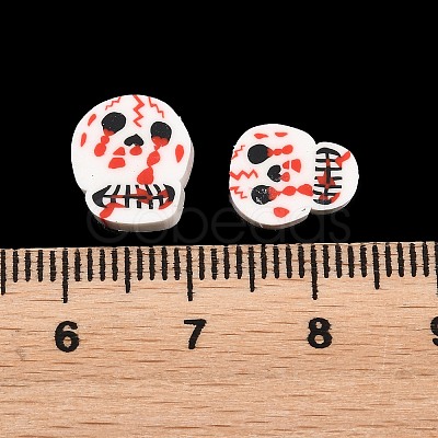 Halloween Handmade Polymer Clay Cabochons CLAY-A007-03A-1