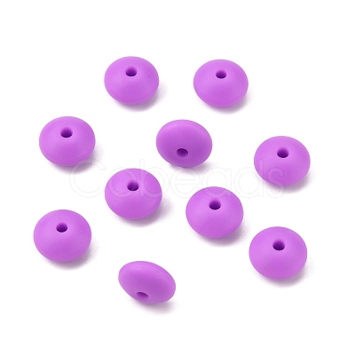 Food Grade Eco-Friendly Silicone Abacus Beads SIL-WH0008-14B-1