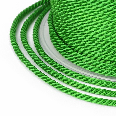 Polyester Milan Cord for DIY Jewelry Craft Making OCOR-F011-D12-1