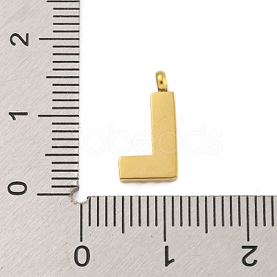 Ion Plating(IP) 304 Stainless Steel Charms STAS-G345-01G-L-1