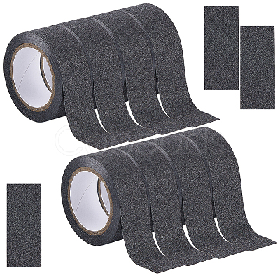 8 Roll Glitter Adhesive Plastic Tapes DIY-CP0011-84B-1
