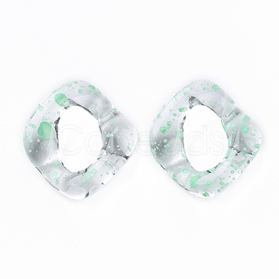 Transparent Acrylic Linking Rings OACR-N009-016A-11-1