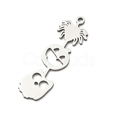 Halloween 201 Stainless Steel Pendants SA-CBA6FBD-21P-1