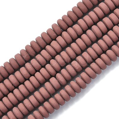 Handmade Polymer Clay Beads Strands CLAY-N008-008-125-1