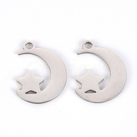 Non-Tarnish 201 Stainless Steel Charms STAS-Q238-032-1