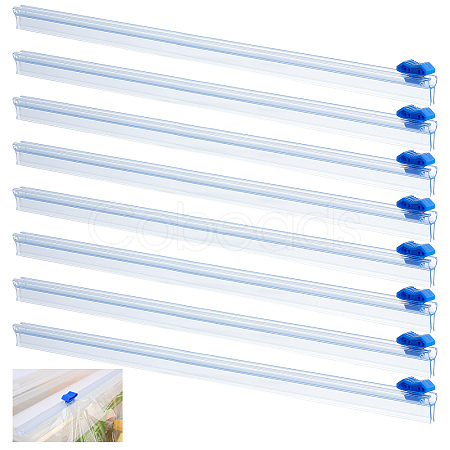 Plastic Reusable Cling Film Slide Cutter AJEW-WH0248-192-1