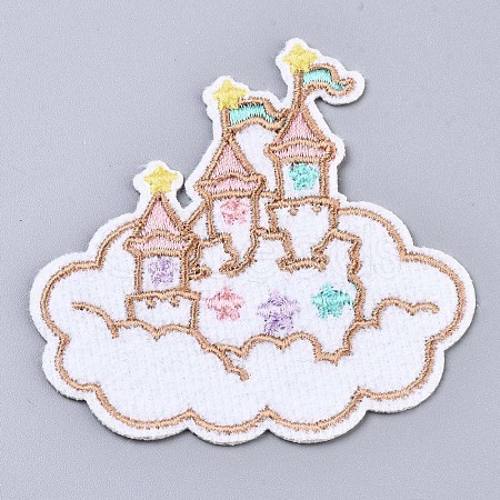 Castle Appliques DIY-S041-026-1