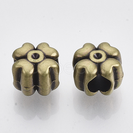 CCB Plastic European Beads CCB-S163-092AG-1