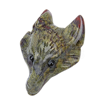 Natural Dragon Blood Pendants G-SC0001-20C-1