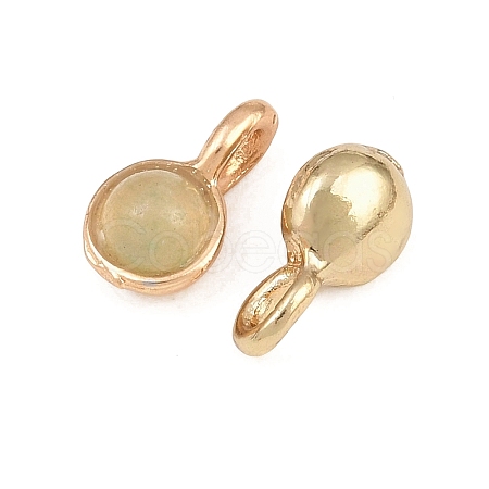 Natural Green Aventurine Charms G-N326-141C-1-1