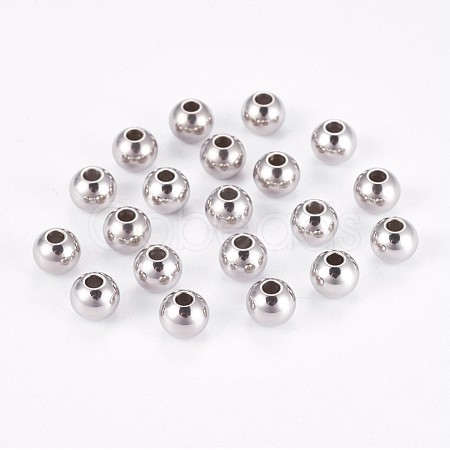 Tarnish Resistant 202 Stainless Steel Rondelle Spacer Beads STAS-F094-06B-P-1