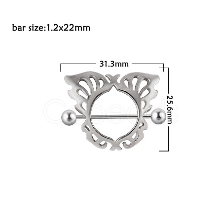 304 Stainless Steel Nipple Shield WG66F66-07-1