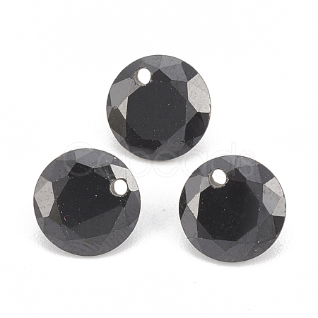 Cubic Zirconia Charms ZIRC-N033-C-01-1
