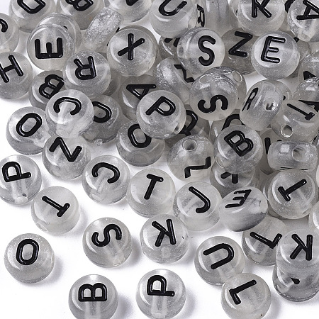 Enamel Style Acrylic Beads SACR-S273-29-1