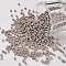 11/0 Grade A Baking Paint Glass Seed Beads, Round, Misty Rose, 2.3x1.5mm, Hole: 1mm, about 5300pcs/50g