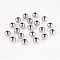 Tarnish Resistant 202 Stainless Steel Rondelle Spacer Beads, Stainless Steel Color, 6x5mm, Hole: 2mm