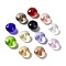 Glass K9 Glass, Imitation Austrian Crystal Beads, Faceted, Rondelle, Mixed Color, 12x8mm, Hole: 1mm