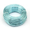 Aluminum Wire, Bendable Metal Craft Wire, Flexible Craft Wire, for Beading Jewelry Craft Making, Pale Turquoise, 17 Gauge, 1.2mm, 140m/500g(459.3 Feet/500g)