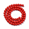 Synthetic Turquoise Beads Strands G-L605-G01-01B-3