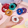 16m 8 Colors Braided Leather Cord WL-TA0001-10-7