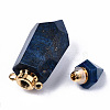 Faceted Natural Lapis Lazuli Pendants G-T131-15B-4