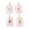 Natural Mixed Stone Pendants G-I391-03G-2