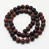 Natural Mahogany Obsidian Beads Strands G-D681-12mm-2