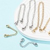 6 Strand 6 Style 304 Stainless Steel Curb Chain Extender STAS-FS0001-30-2