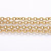 304 Stainless Steel Cable Chains CHS-I002-09G-2