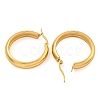 202 Stainless Steel Hoop Earrings X-EJEW-H003-38G-04-2