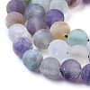Natural Fluorite Beads Strands X-G-K292-01-3