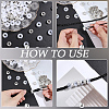 3Pcs Acrylic Hair Pin Bun Maker OHAR-PA0001-01C-5