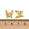Brass Clear Cubic Zirconia Beads KK-Q081-13A-MG-3