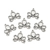 Tibetan Style Alloy Links Connectors TIBEP-EA11609YKG-AS-FF-1