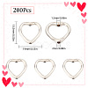 200PCS Tibetan Style Alloy Bead Frames TIBEB-SC0001-21-2